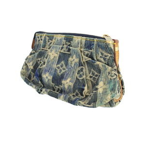 Louis Vuitton Denim Layette Pouch Monogram Truss Accessory